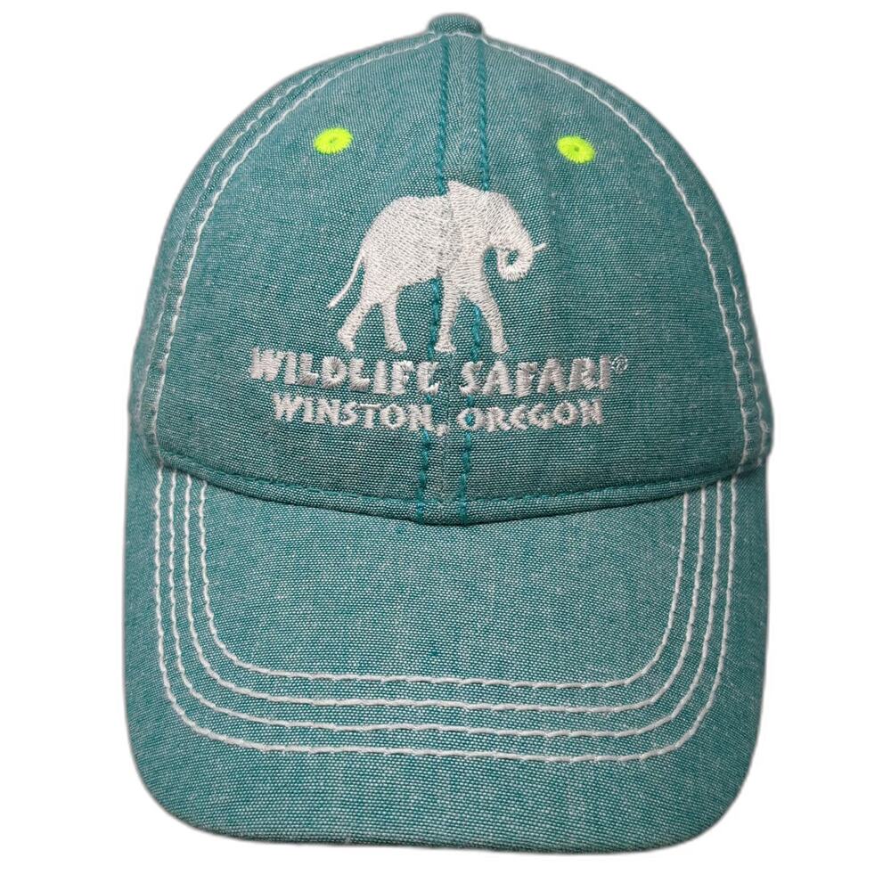 ACE USA Snapback Blue One Size Wildlife Safari Winston Oregon Elephant Hat